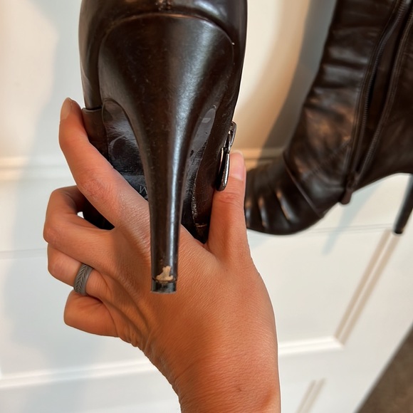 Diba brown tall boot - Picture 3 of 11